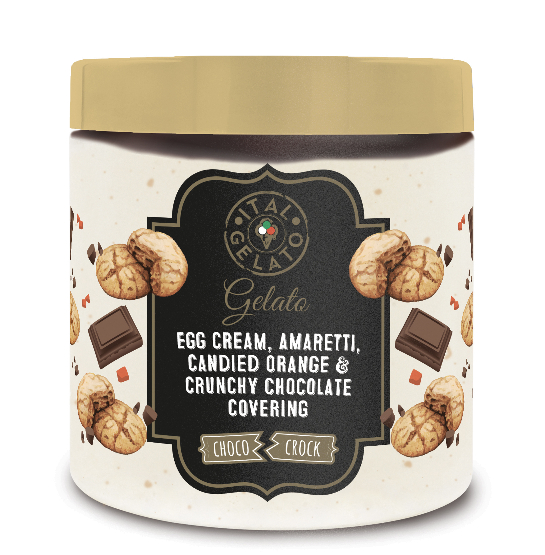 Choco Crock Amaretti e Canditi